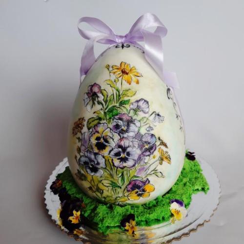 Torta veľkonočné vajce 
