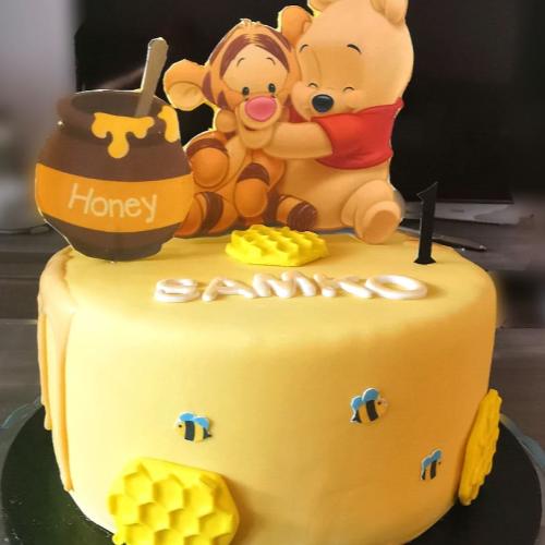 Torta macko Pu ❤️