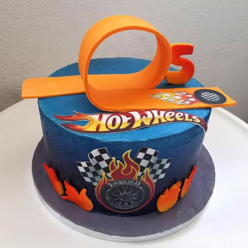 Hot wheels torta 