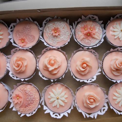 svadobné cupcakes 