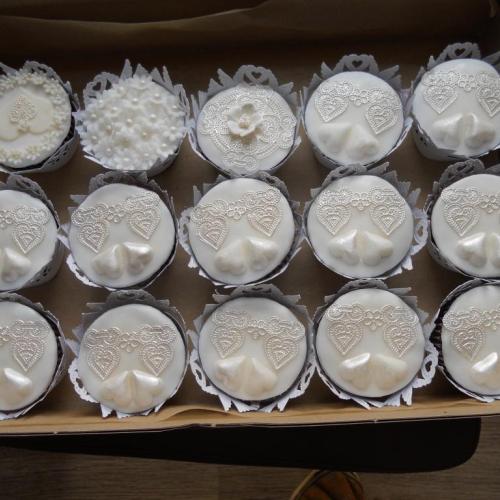 cupcakes svadobné