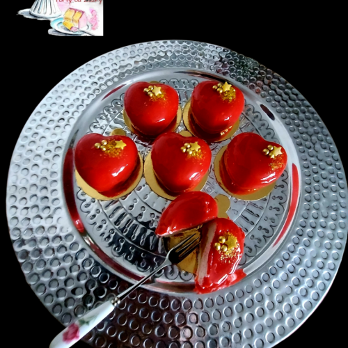 Mousse srdiečka 