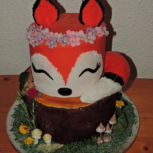 Torta s líškou