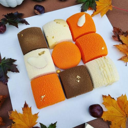 Mousse tortičky s nádychom jesene, Daniela Glöckner Švajdová, torta
