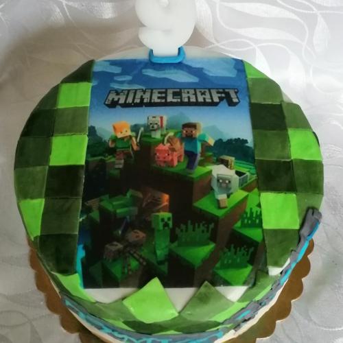 Minecraft torta