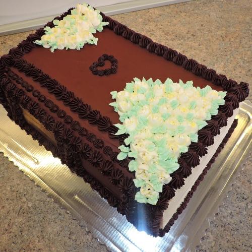 Kniha - retro torta