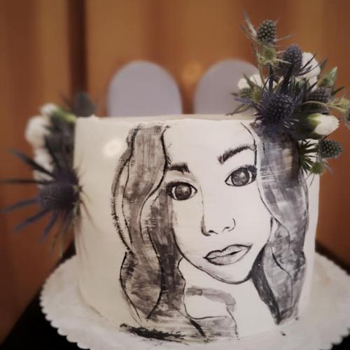 Maľovaná torta