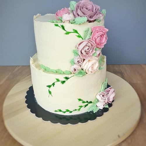 torta z maslových kvetov