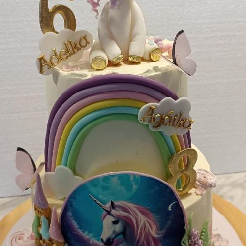 Torta s jednorožcom