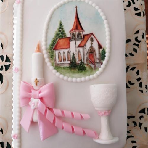 1. sv. prijímanie, Zuzana Benedekova, torta
