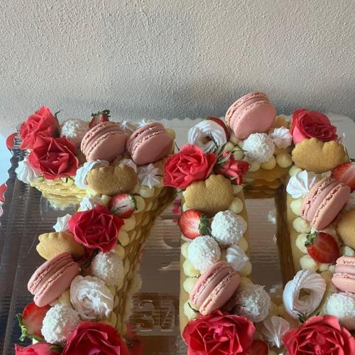 Číslicová torta k 70. narodeninám, zlevka, torta