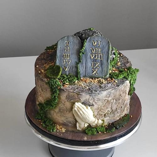 Jubilejná pre kňaza, Albi27, torta