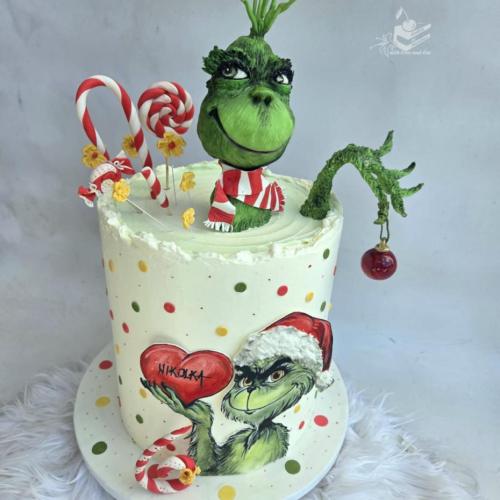škriatok Grinch aj v lete :) , Martina Durcekova, torta