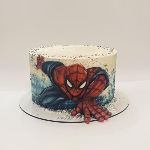 Spiderman, SissaV, torta