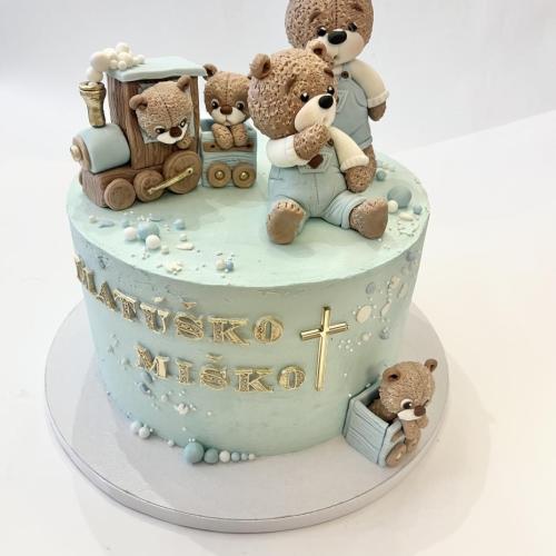 Detská na krst, SissaV, torta