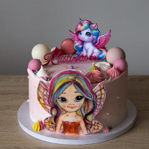 S maľovanými obrázkami , Iva Gašpar, torta