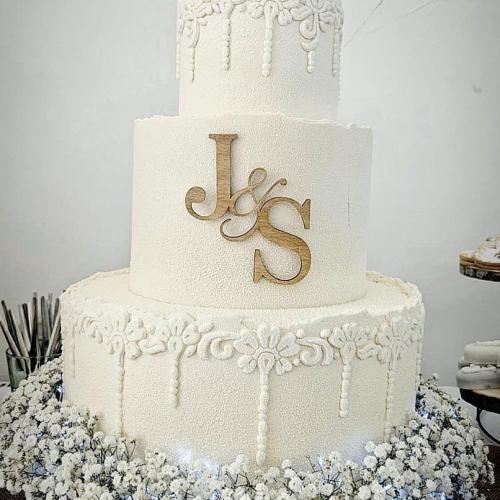 Svadobná torta 🤍🎂👰🏻‍♀️🤵🏻‍♂️, Julie's Cakes, torta