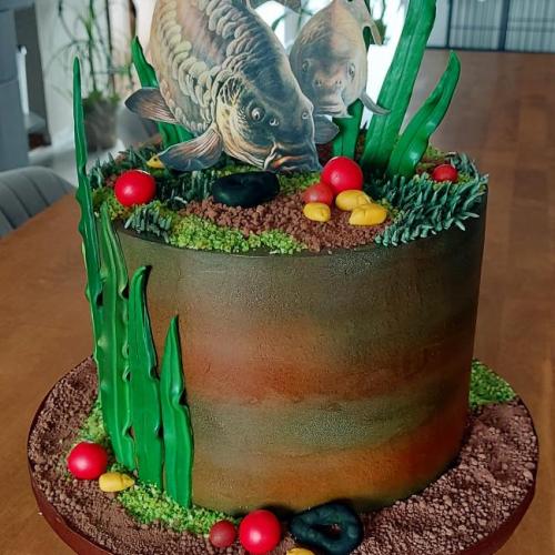 Torta pre rybára , Sisenka, torta