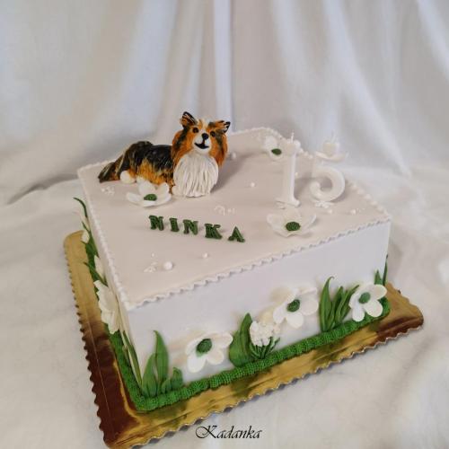 Tortička pre milovníčku psíkov na želanie😉, Kadanka, torta