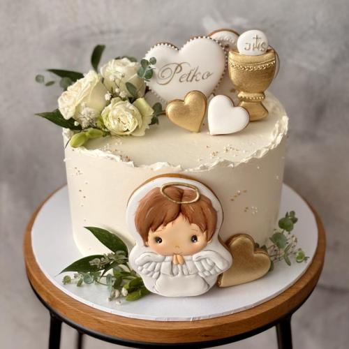 torta k prvému svätému prijímaniu, Marcela Papsonová, torta
