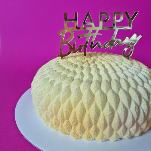 Narodeninová mousse tortička💛, Daniela Glöckner Švajdová, torta