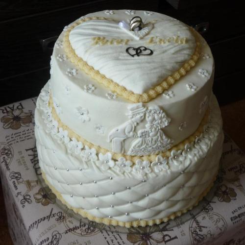 Svadba Peter a Lucia, Primilka, torta