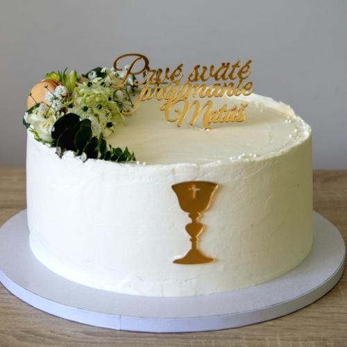 Prvé sväté prijímanie , Iva Gašpar, torta
