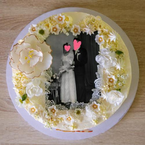 K 50. výročiu svadby , Iva Gašpar, torta