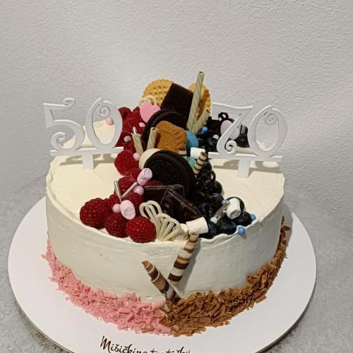 Torta pre dvoch , mišičkine tortičky, torta