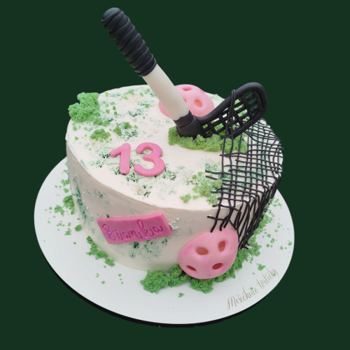 Pre milovníčku florbalu , mišičkine tortičky, torta
