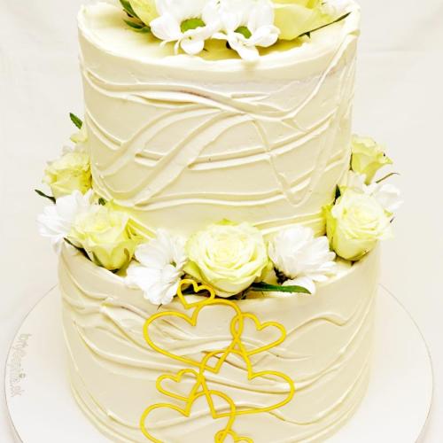 Svadobná, tortysophia.sk, torta