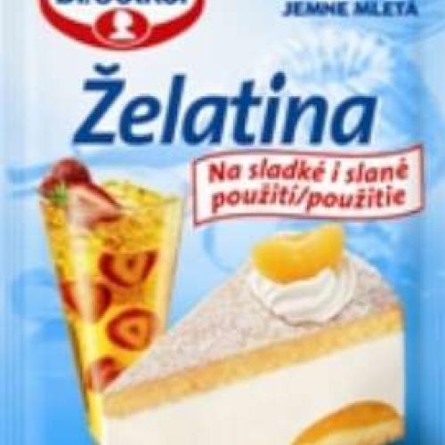 želatína
