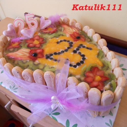 smotanová torta ovocná