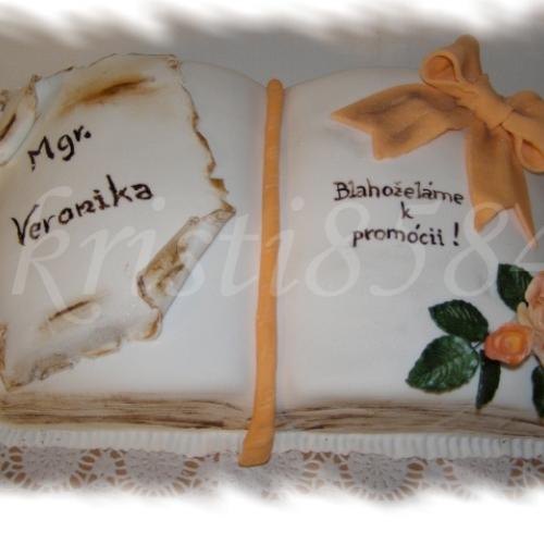Kniha- promočná pre Veroniku