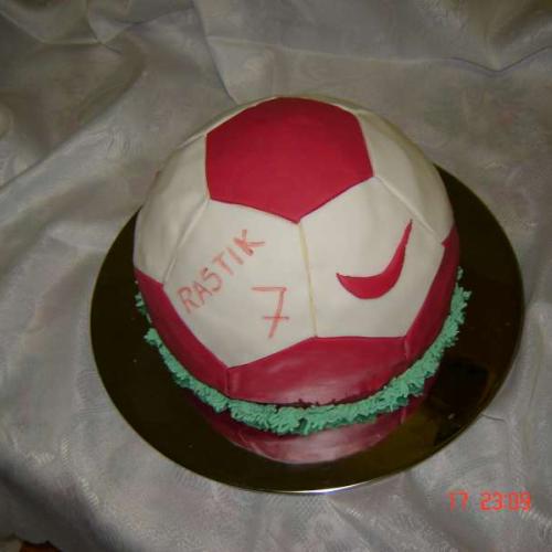 narodeninová - futbalka pre Rastíka