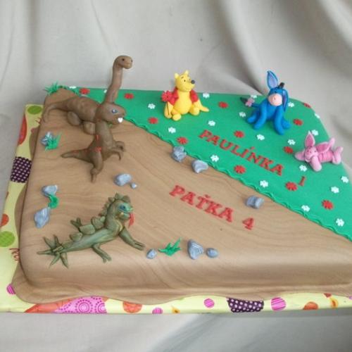 Macko Poo a dinosaury...