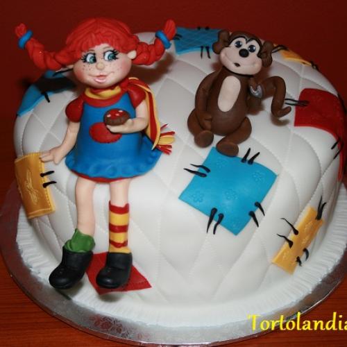 Pipi s opičkou