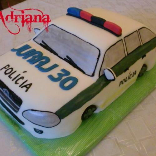 Policajne auto... 