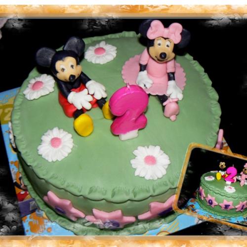Mickey a Minnie pre Sofinku   na želanie