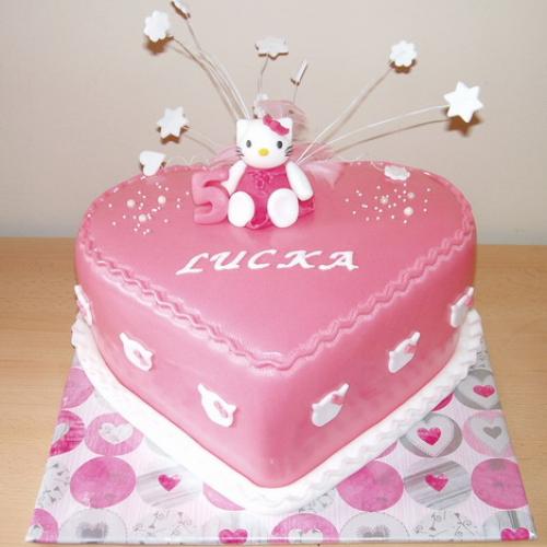 Srdce s Hello Kitty