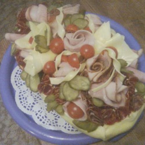 slaná torta