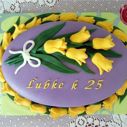 25 tulipánov pre Ľubku