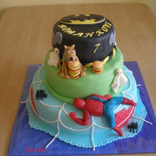 spiderman - scooby doo - batman