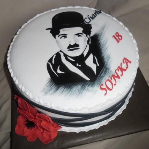 Charlie Chaplin-malovany.