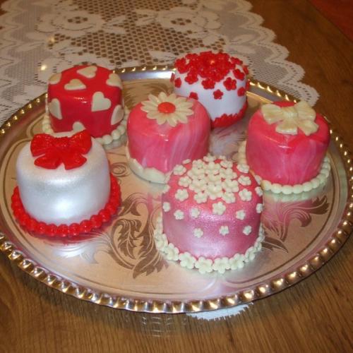 valentinske minitorticky