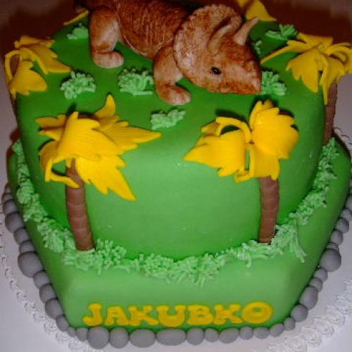 S dinosaurom