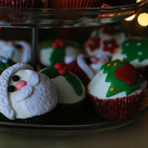 Vianočné muffinky 2