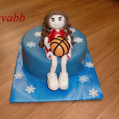 Basketbalistka Linda - torta 103