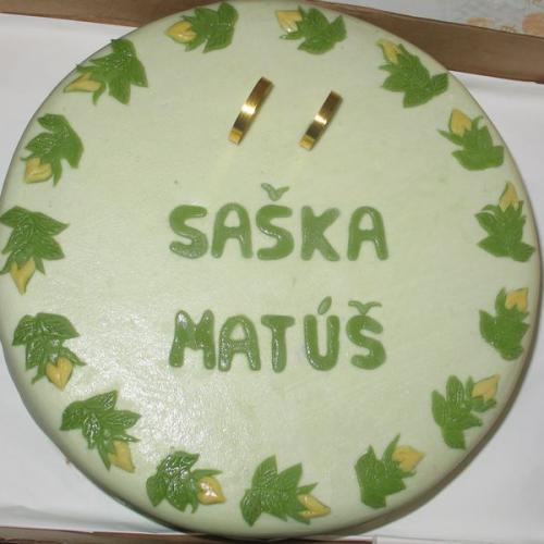 okruhlá svadobná s patchworkom