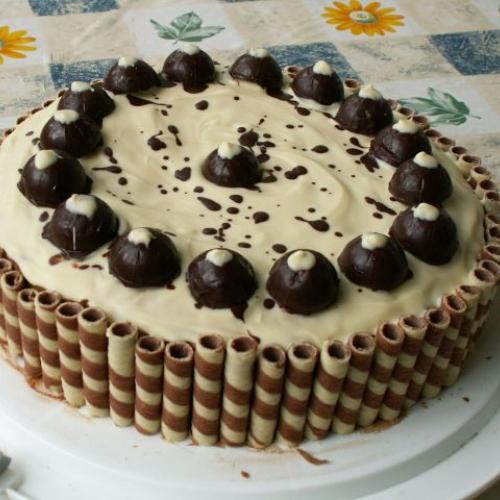 trubičková torta
